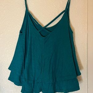 Turquoise tank